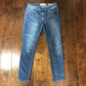 VGS Women Skinny Distressed Flap Pocket Jeans 8